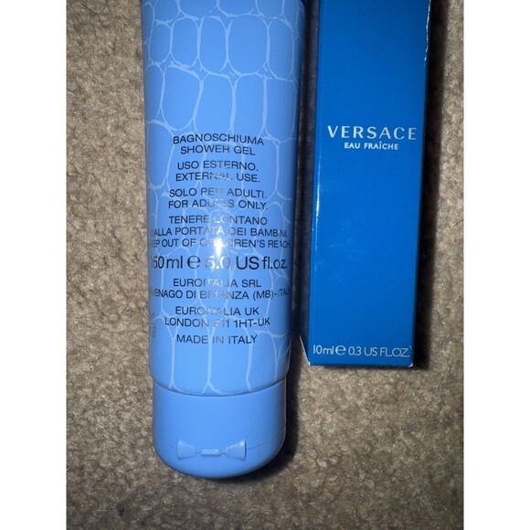 Versace Man by Versace Eau Fraiche Shower Gel & Eau Fraiche Eau de Toilette MEN - Picture 2 of 2